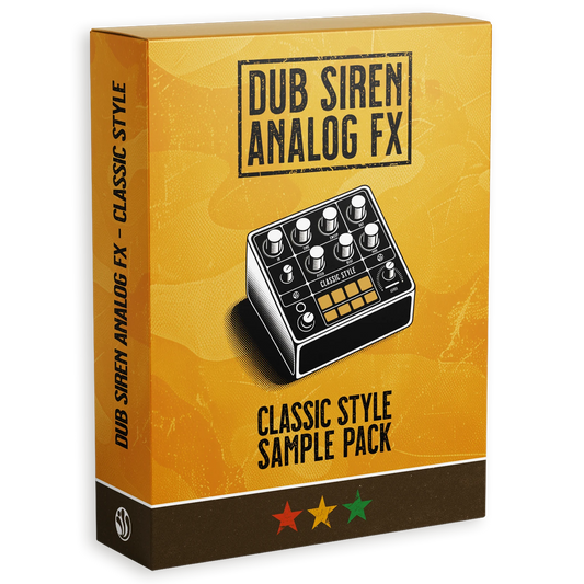 Dub Siren Analog FX- Classic Style - Sample Pack