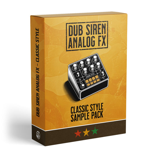 Dub Siren Analog FX- Classic Style - Sample Pack