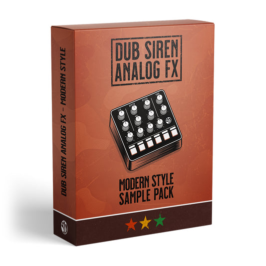 Dub Siren Analog FX- Modern Style - Sample Pack